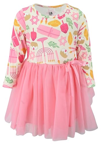 Image of Girls Long Sleeve Tulle Tutu Dresses for Kid and Toddler