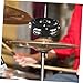 BESPORTBLE Drum Tambourine Accessory Easy Installation Hihat Tambourine Crisp Tone Expands Percussion Options for Drum Kits Versatile for Various Musical Styles