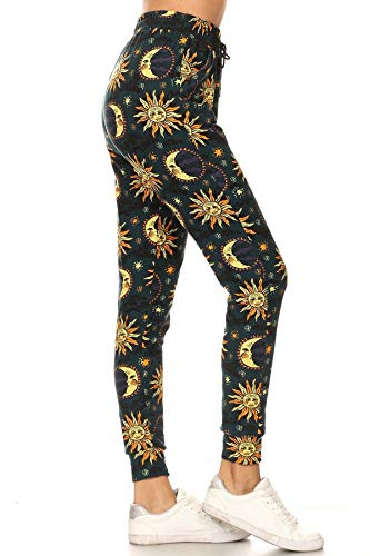 Image of Leggings Depot Premium Jogger Women's Popular Print High Waist Track Pants(S-XL)