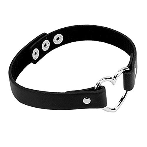 Weimay. Femme Collier en Cuir Choker avec La Longueur Réglable Parures à La Mode pour Diverses Douce Saint-Valentin Cadeau Parfait Cover