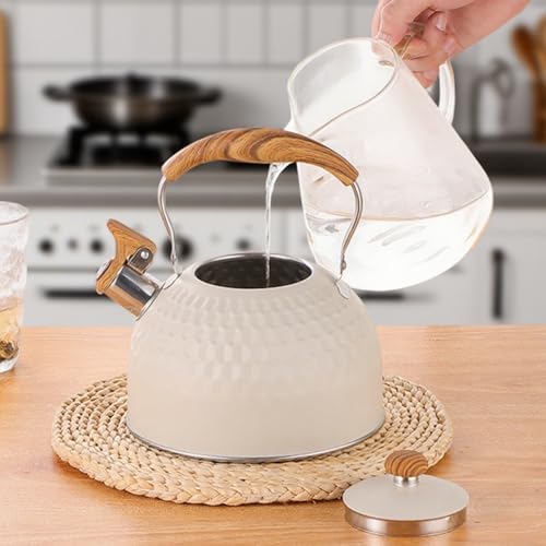 Bouilloire à sifflet de 2.5L pour plaque électrique et induction - 3