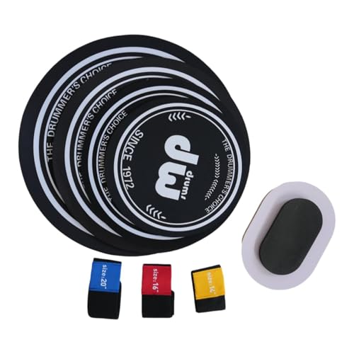 Kit de réduction sonore pour batterie idéal pour jouer à la maison