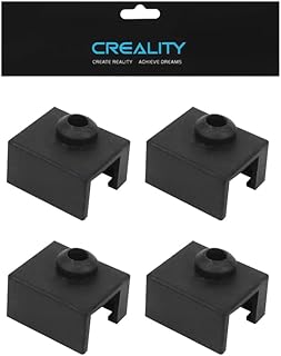 Creality Sprite Extruder Silicone Sock, Durable Heater Block Silicone Cover for Ender 3 S1/Ender 3 S1 Pro/Ender 3 S1 Plus/Ender 5 Plus/Sermoon V1/V1 Pro (4P)
