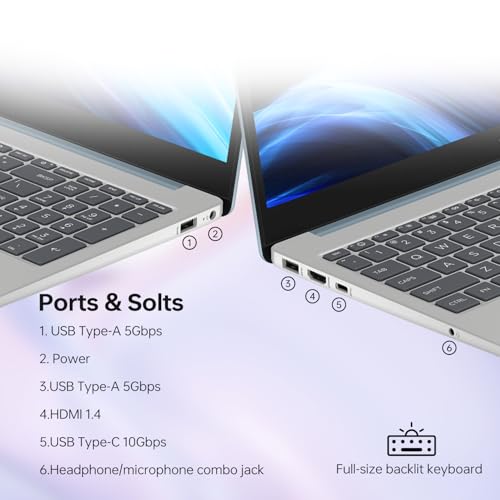 HP Premium Laptop 15.6" FHD Touchscreen Intel Core Ultra 5 225U miniatura 6