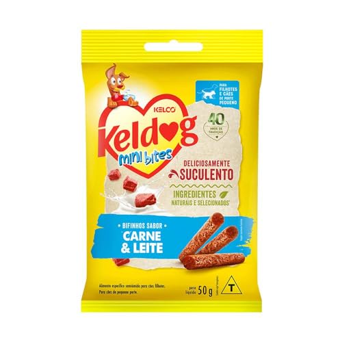 Bifinho Kelco Keldog Mini Bites Carne 50g