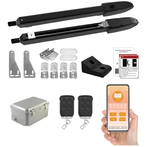 C025 App Compatible Dual Swing Gate Opener