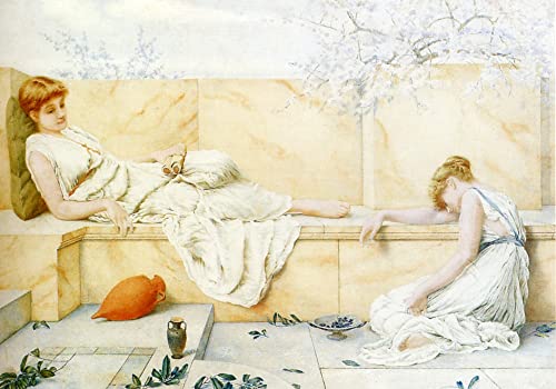 Affiche Toile Henry Ryland pour Habiller un Mur Vide de Salon 60x90cm