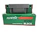 HIWIN Linear Guide HGW20CC HGW20 HGW20CCZ0C HGW20CCZAC GK Block Linear Carriage/Slider/Rail Bearings Motion Control for CNC Machine Parts 3D Printer Automation Industry Semi-Conductor