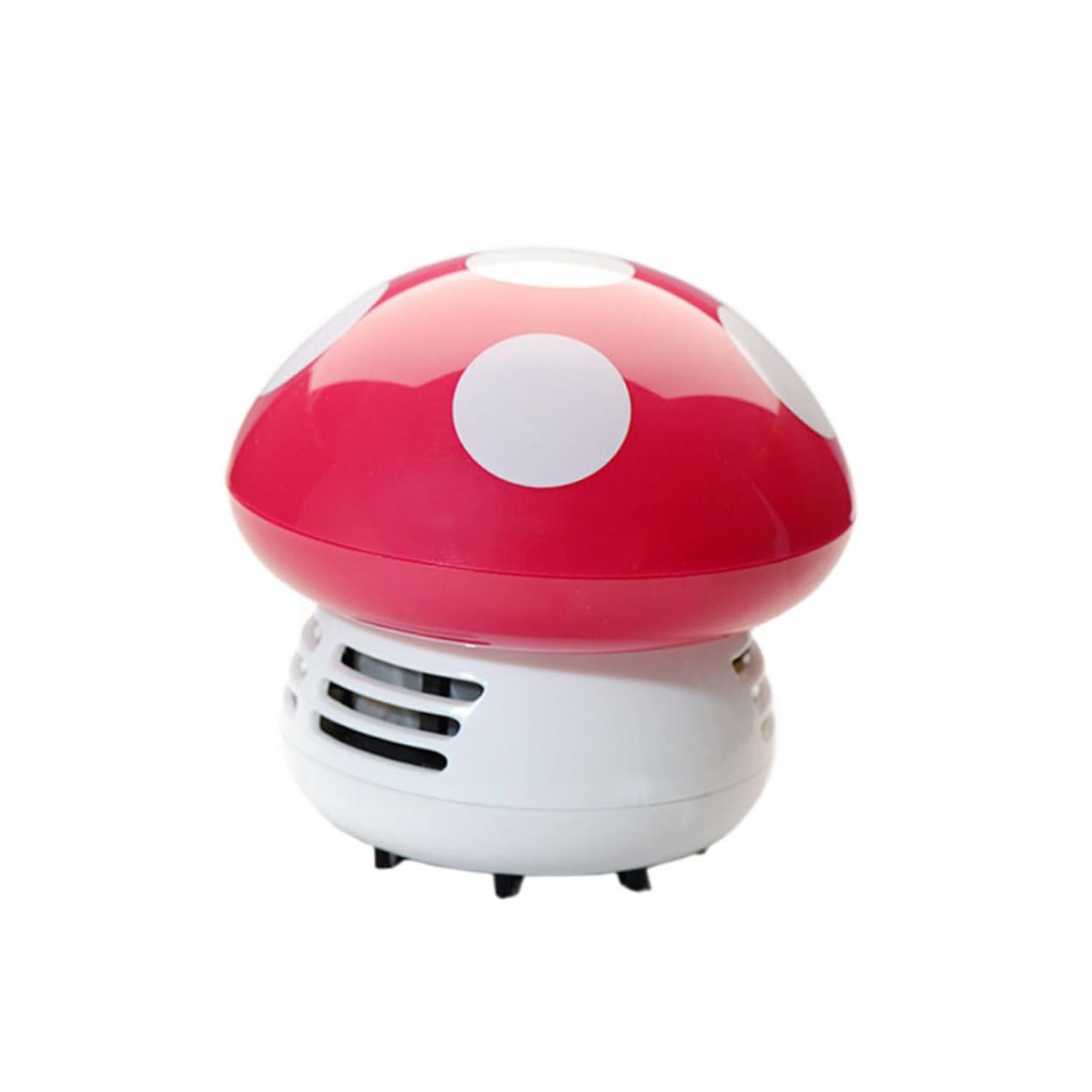 PRETYZOOM 3pezzi Mini Aspirapolvere Portatile Ricaricabile Usb Per Scrivania Pulitore e Silenzioso e Rosa