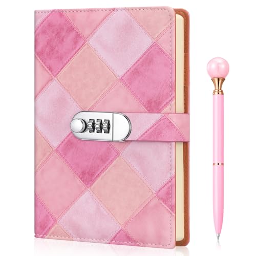 Carnet de notes ligné mignon avec stylo, le cadeau de Noël idéal pour femme