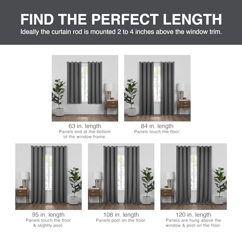 Waverly Oxford Damask Light Filtering Window Curtains, 100% Cotton Lined Back Tab Rod Pocket Curtains, Curtains for Bedroom or Living Room, 2 Curtain Panels, 84 in Long x 50 in Wide, Beige & Maroon - Thumbnail 5