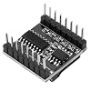 5PCS DFPlayer Mini Mp3 Player Board Module Voice Decode Board Support TF Micro SD Card U Disk MP3 WAV WMA Audio Music Compatible with for Arduino