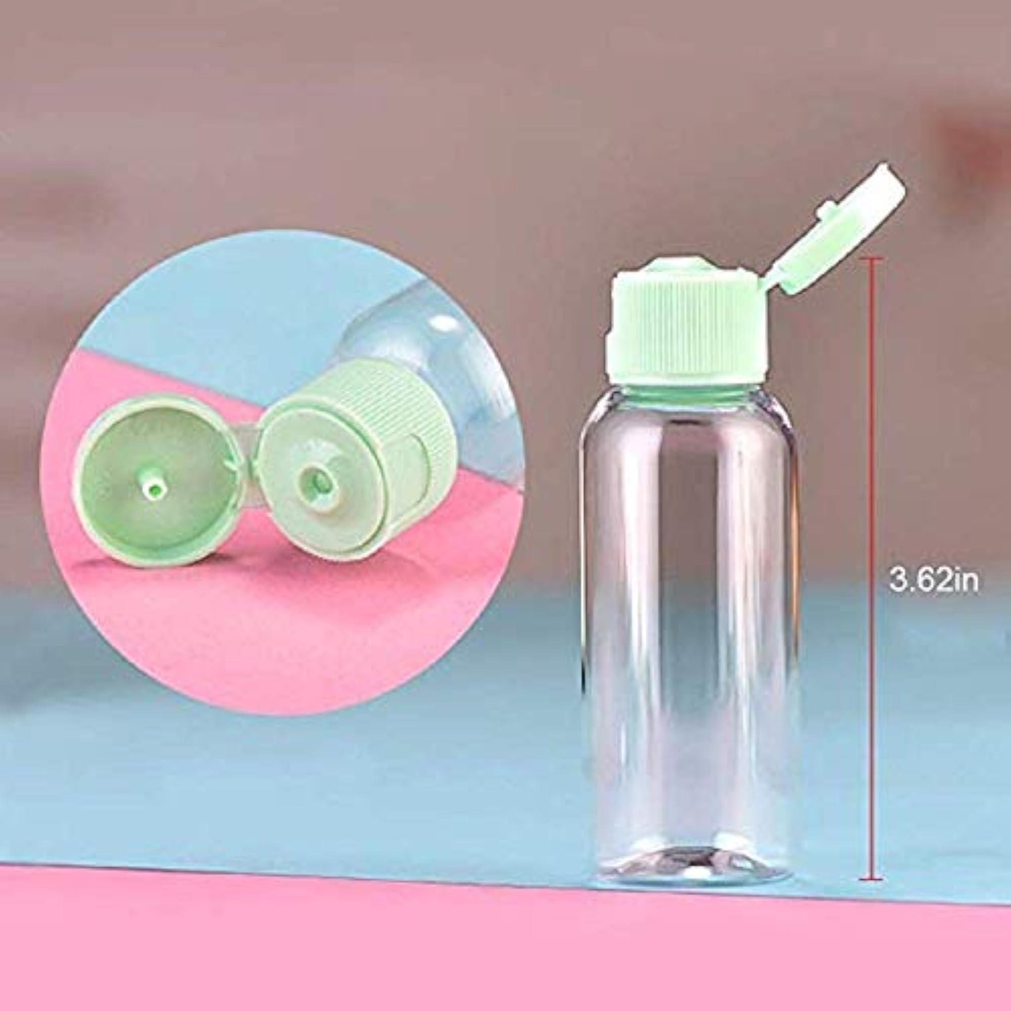 Leak Proof Travel Bottles for Makeup and Toiletries