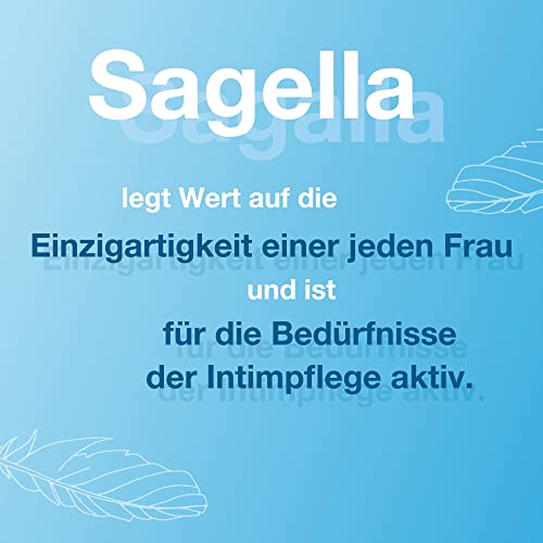 Sagella® Sensitive, Pflegebalsam für Frauen, verhindert Rasierpickel und Rasurbrand, für ein angenehmes Hautgefühl, 100 ml
