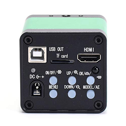 14MP Digitales Mikroskop Industriekamera Industrievideo Mikroskop Kamera Kit & Halterung & 100X C Mount Objektiv – Bild 8