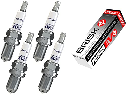 BRISK Premium EVO DR15SXC 1898 Zündkerzen, 4 Stück BRISK Premium EVO DR15SXC 1898 Zündkerzen, 4 Stück