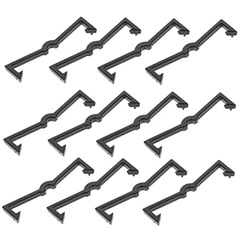 Alipis 200Pcs Pegboard Hook Locks Plastic Pegboard Accessories for Organizing Jewelry Handicrafts and Gadgets Reliable and Sturdy for Long Lasting Use Convenient Storage