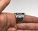 argunjewellery Turkish Dirilis Ertugrul Double Headed Eagle Seljuq Kayi Tribe 925K Sterling Silver Men's Ring (Thumb)