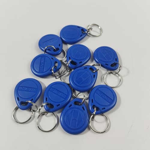 XYBkey RFID Lot de 10 porte-clés bleu 125 kHz pour systèmes de contrôle d'accès – vue 8