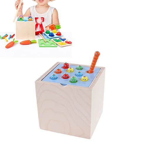 Caixa de brinquedo de percussão, linda caixa de madeira de percussão caixa de armazenamento de brinq