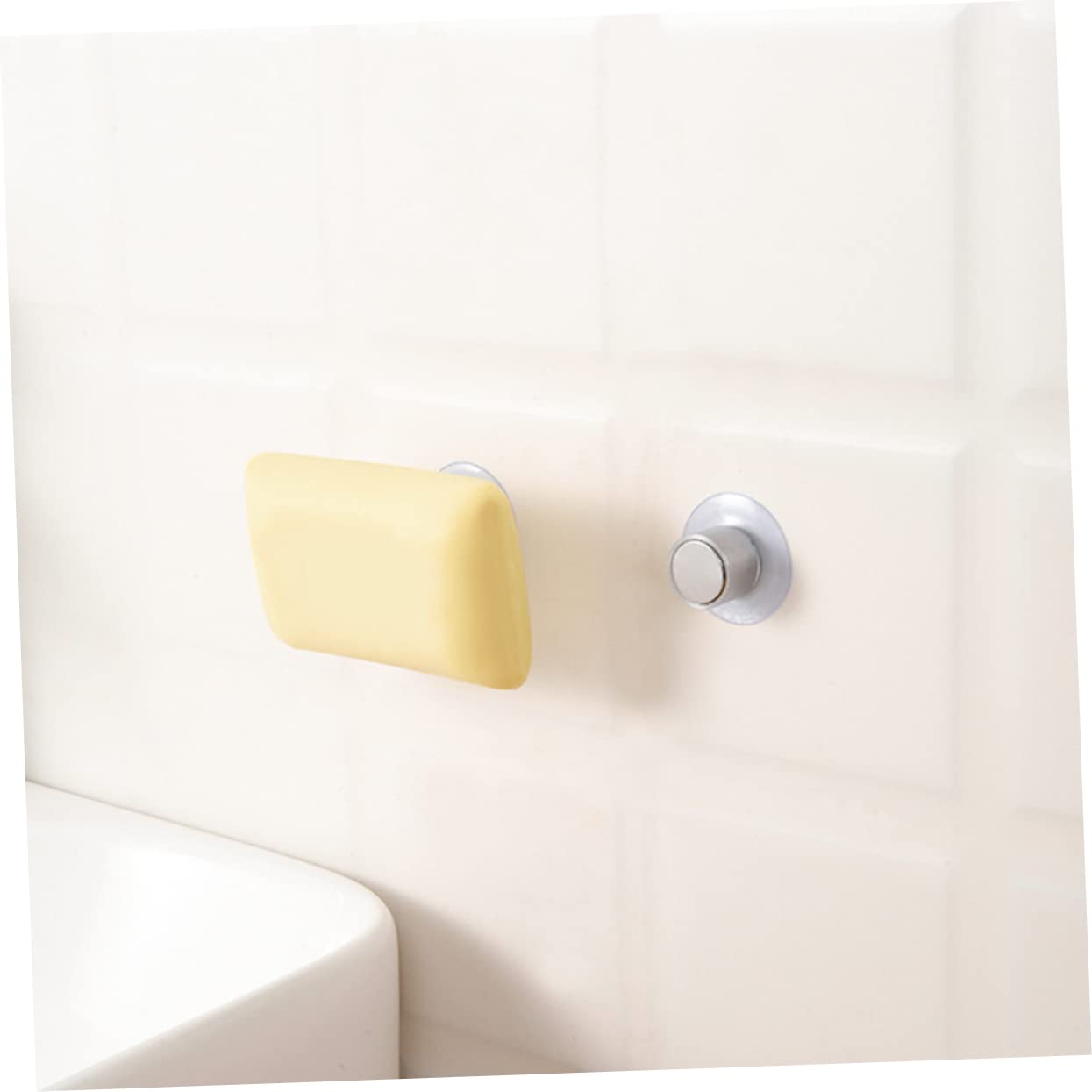 Cabilock 4sets Supporto Per Sapone Da Muro Inossidabile Con Ventosa Design Elegante Per Cucina e Bagno Resistente e Facile Da Installare Su Superfici Lisce Per Doccia e Spazio Porta Sapone