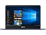 ASUS ZenBook UX430UN Laptop: 14' Matte NanoEdge FHD (1920x1080), 8th Gen Intel Core i7-8550U, 256GB SSD, 8GB RAM, NVIDIA MX150 Graphics,Fingerprint Reader, Backlit Keyboard, Win10 with Sleeve