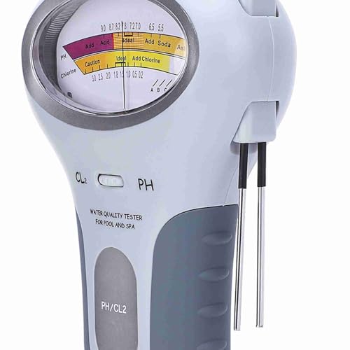Cloro E Ph Tester, PC-102B CL2 Misuratore Ph Piscina Analizzatore Di Qualità Dell'acqua Con Sonda Per Piscina Termale - 7