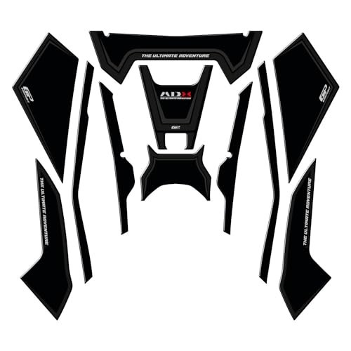 Protège-réservoir SYM ADX 125 GP Kompozit anti-rayure noir