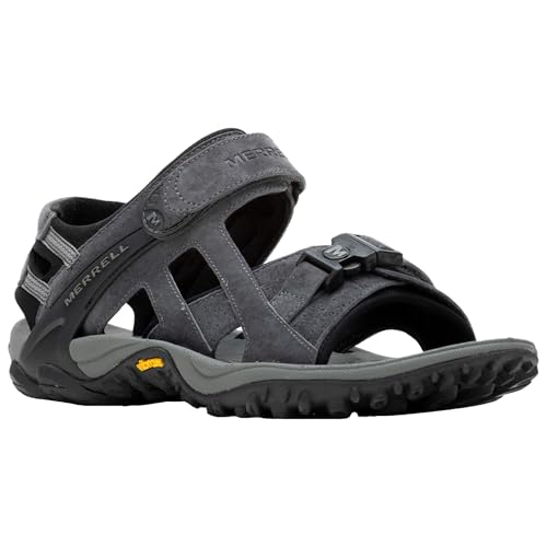 Merrell Kahuna Iii, Zapatillas de Deporte Exterior Hombre, Negro Asfalto, 43.5 EU