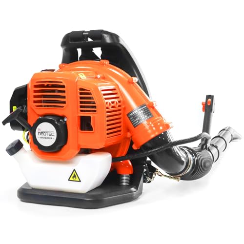 52cc Backpack Gas Leaf Blower 564 CFM 216 MPH 2-Cycle Ergonomic Harness System Low Vibration and Cruise Control Powerful Gas Blowers for Lawn Yard Care Gifts for Dad