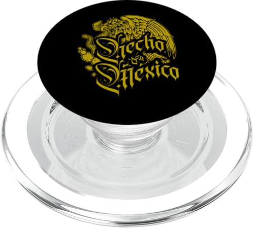 Hecho en México Pride Hispanic Chicano Mexicans Latino PopSockets PopGrip per MagSafe marrone