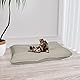 Elegant Hundekissen Maxy, Hell Grau, 60x100cm
