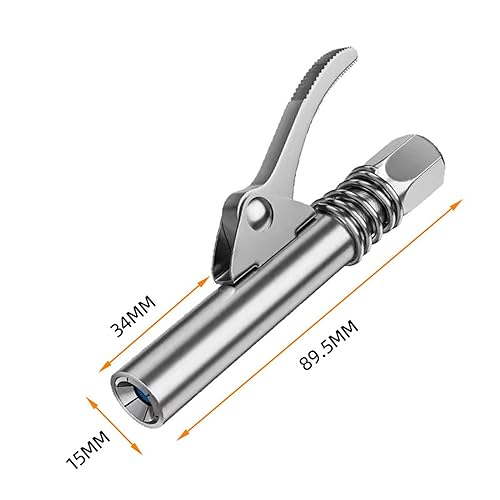 gazechimp Acoplador de graxa ferramenta manual multifuncional resistente prático bocal de graxa libe