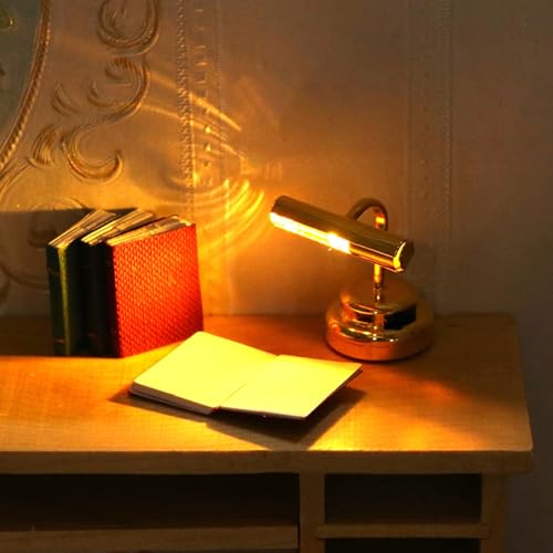 Lampe de table modèle réduit LED 1/12 accessoire haute finition - 4