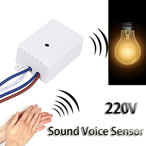 Capteur vocal intelligent 220V interrupteur de lumière sonore - 2