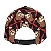 Unisex Adult Metal Sloth Funny Baseball Cap Snapback Dad Hat for Camping Golf Outdoor Activities, Fashionable Adjustable Snap Military Cap, One Size Fits Most