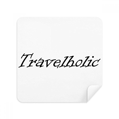 Chiffon en daim Travelholic pour lunettes et écrans, un essuyage doux de haute qualité (2 Pcs)