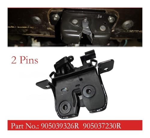 Verrouillage couvercle porte coffre Dacia robuste et moteur hayon synchrone - 2