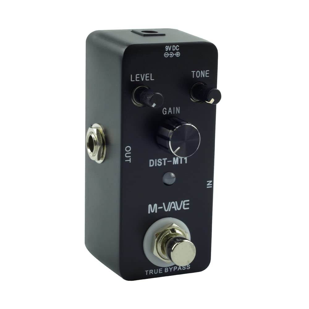 M-Vave Distortion MT1Pedal - Distorsione metallica pesante e sostenuta