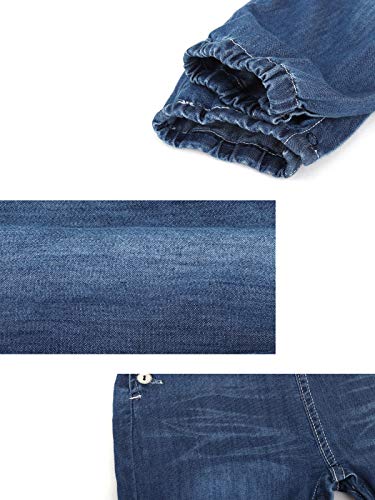 Camilife bebé Bambino Bambina Jeans Salopette in