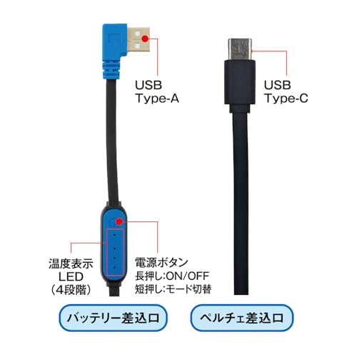 [CO-COS] GLADIATOR×VOLTICE GP-854 ボルトアイス ペルチェ クーラーユニット 男女兼用 ブラック Ｆ