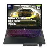 Lenovo Legion Pro 7i 16" WQXGA 240Hz Gaming Laptop, Intel Core Ultra 9 275HX, GeForce RTX 5080 16GB GDDR7, 32GB DDR5, 2TB Storage(1TB SSD+1TB Docking Station), RGB Backlit Keyboard, Win 11, Black