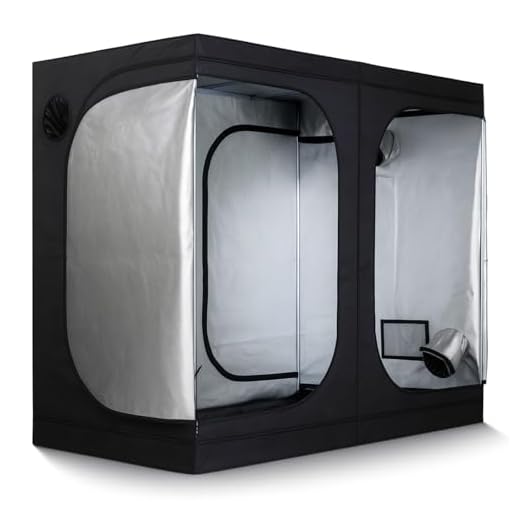 Weedness Hydro Shoot Growbox Set 300x150x200 – Zuchtzelt Growschrank Growzelt Zuchtbox Gewächszelt Homebox Lichtdicht