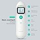 Stirnthermometer Kontaktlos, Fieberthermometer für Baby und Erwachsene schnell und präzis mit Fieberalarm, farbcodierte Temperaturanzeige, weiß