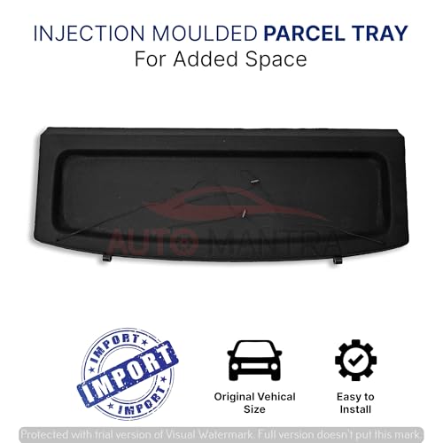 Image of Car Parcel Tray Diggi Luggage Tray in Perfect Fitting Compatible for Venue| Does not fit with The Wiper Model on The Back Glass