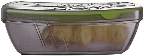 Foto von Fackelmann Ingwerwerkzeug mit Aufbewahrungsbox, 5 in 1 Küchenhelfer mit Reibe aus robustem Kunststoff & Hobel mit scharfer Klinge aus Edelstahl - spülmaschinengeeignet, Menge: 1 Stück, Grau/Grün