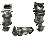 Front Rear and Center Catalytic Converter Replacement Part For Acura TL 09-14 Accord V6 08-12