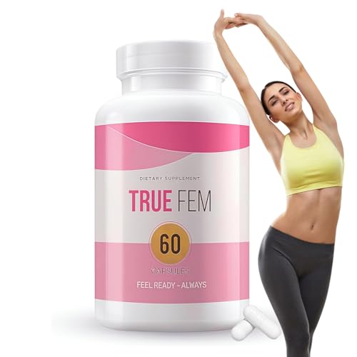 Yuonry True fem Capsules 13-in-1 Vitamin Feminine Probiotics Vitamin Capsulas for Women 60 Count