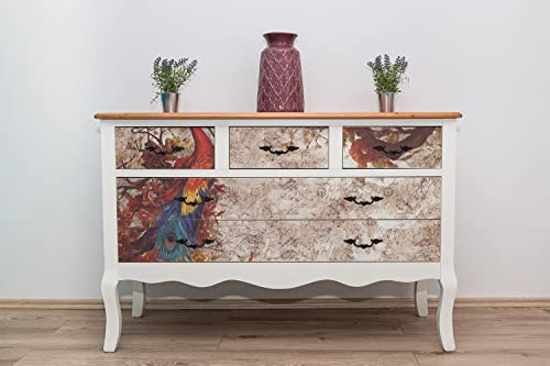 Pegatinas para muebles de 100x50cm con diseño vintage para renovar cómodas 5