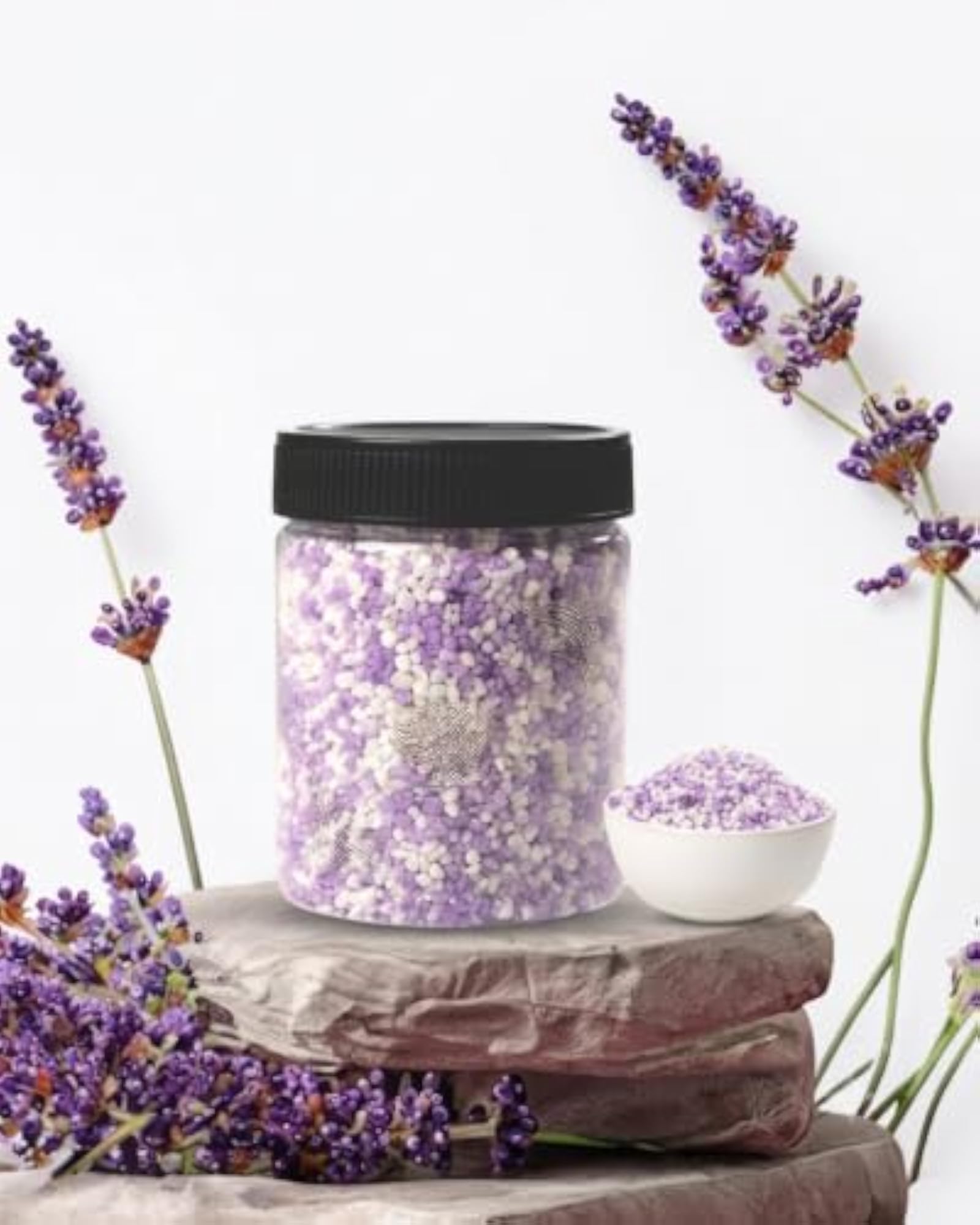 Lavender Bath Salt for Relaxation and Stress Relief